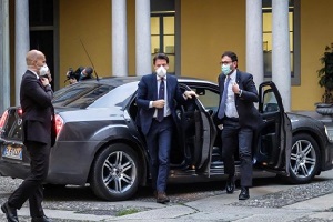 Conte a Milano: prima non volevo intralciare con la mia presenza