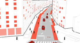Con Strade Aperte nuove aree pedonali, ciclabili, zone 30 e spazi pubblici