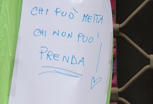 milano PAniere solidarietà