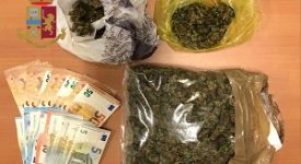 Arrestato spacciatore in un cortile di via Tirso