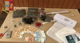 Nascondeva droga in pasticceria, arrestato