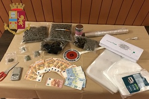 Nascondeva droga in pasticceria, arrestato