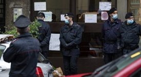 Ritorno a casa di Sara Romano in via casoretto1