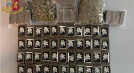 Arrestati con 7 Kg di hashish e 3 etti di marijuana