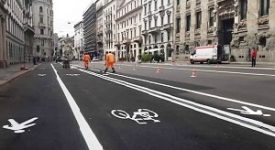 Opposizioni all'attacco delle ciclabili di Sala