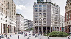 Una grande area pedonale per collegare Duomo e Università Statale