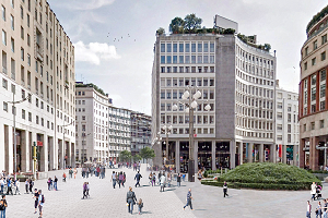 Una grande area pedonale per collegare Duomo e Università Statale