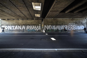 Identificati e indagati sei antagonisti di CARC e ZAM per le scritte contro Fontana