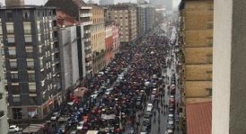manifestazione destra sdoganata