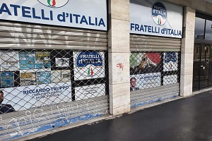 Assalto alla sede di FdI, De Chirico (FI): da sinistra un silenzio complice