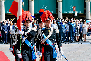 Il Sindaco Sala alla cerimonia dell’Alzabandiera