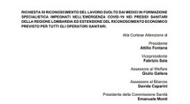 lettera specializzandi regione