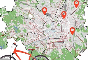 mappa bici italiano