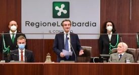 Discorso di Fontana per i 50 anni di Regione Lombardia