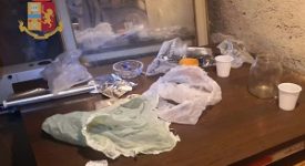 Controlli di Polizia in via Gola