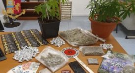 Arrestato 22enne con più di mezzo chilo di droga