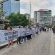 Manifestazione contro il degrado dei residenti nei dintorni di piazzale Loreto
