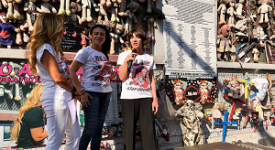 Incendio al muro delle bambole: denunciati due giovani