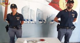 La Polizia arresta corriere per spaccio