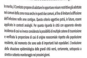 Regione, Iss e Comitato Tecnico chiesero una zona rossa ad Alzano e Nembro, ma il Governo non la istituì