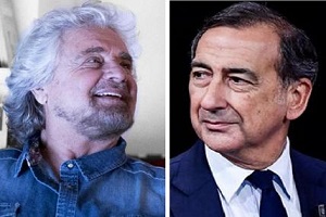 Incontro Grillo - Sala. Osnato (FdI): chi è il comico fra i due?
