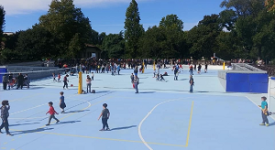 Aperti alla cittadinanza i nuovi campi gioco del Parco Trotter