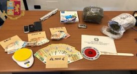 Nascondeva droga in una casa occupata