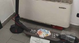 Spaccia in monopattino con la cocaina nella mascherina