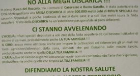 Rifiuti speciali, proteste a Casorezzo contro la città metropolitana