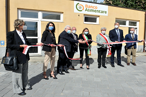Inaugurato il nuovo hub contro lo spreco alimentare in via Bassini