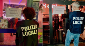 Chiusura immediata di un bar per assembramenti