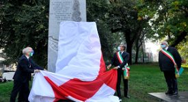 Sala: fondamentale ricordare orrori Foibe per scongiurare negazionismo Inagurato monumento agli infoibati. Sala: Stele importante ma c'è voluto troppo