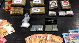 Marocchino arrestato per spaccio in via padova