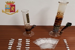 Viale Sarca: sequestrato mezzo etto di hashish