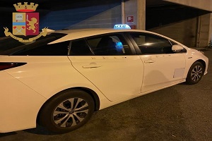 Arrestato taxista per detenzione di cocaina