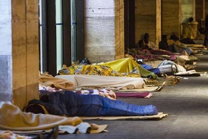 Al via il piano freddo per i senza dimora
