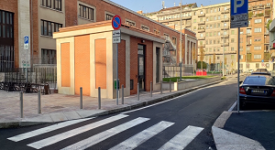 Via Zarotto: realizzati 119 posti auto e una nuova area pedonale