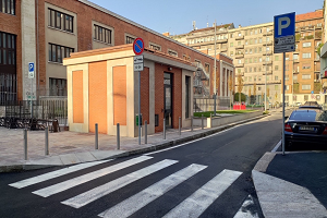 Via Zarotto: realizzati 119 posti auto e una nuova area pedonale