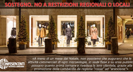 Confesercenti Lombardia: "Sì alla zona arancione"