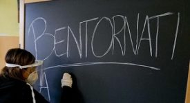 Il 7 gennaio in classe il 50% degli alunni