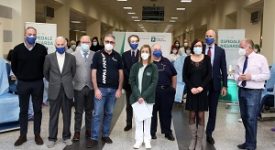 E' una OSS del Niguarda la prima vaccinata lombarda