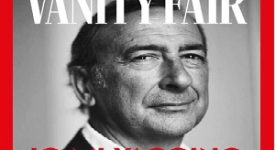 Sala testimonial della campagna #iomivaccino di Vanity Fair