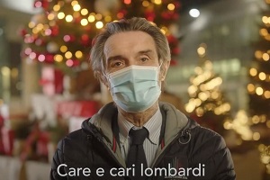 Auguri del Presidente Fontana: il primo pensiero a chi non c'è più