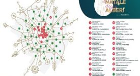 Il Natale degli alberi illumina la città