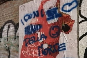 Street artist: mie opere vandalizzate dai negazionisti