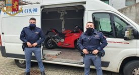 La Polizia di Stato ritrova 5 moto rubate