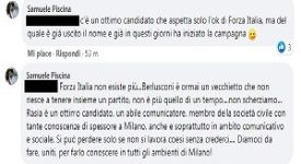 Piscina (Lega) Forza Italia è morta, Berlusconi un vecchietto e Rasia già in campagna elettorale
