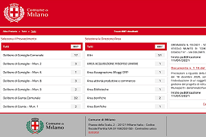 Nuova veste per l’albo pretorio con funzionalità ottimizzate