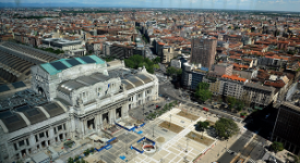 Piazza Luigi di Savoia: arriva il giardino dedicato ai bambini