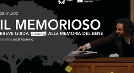 Giorno della memoria: “Il memorioso” in streaming per le scuole